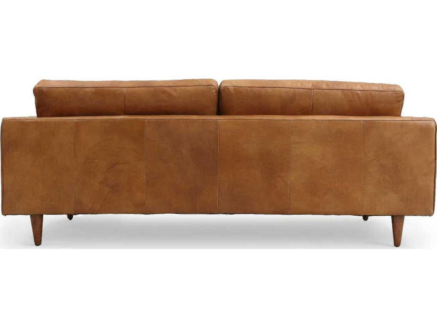 Holly Brown Leather Sofa