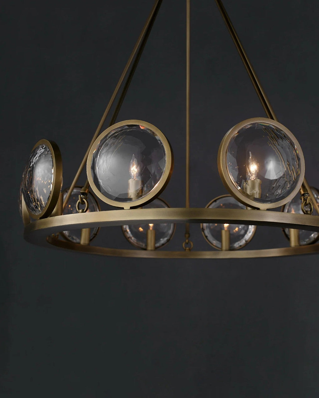 MarjieScope Brass Chandelier