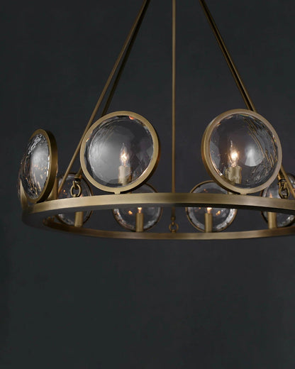 MarjieScope Brass Chandelier