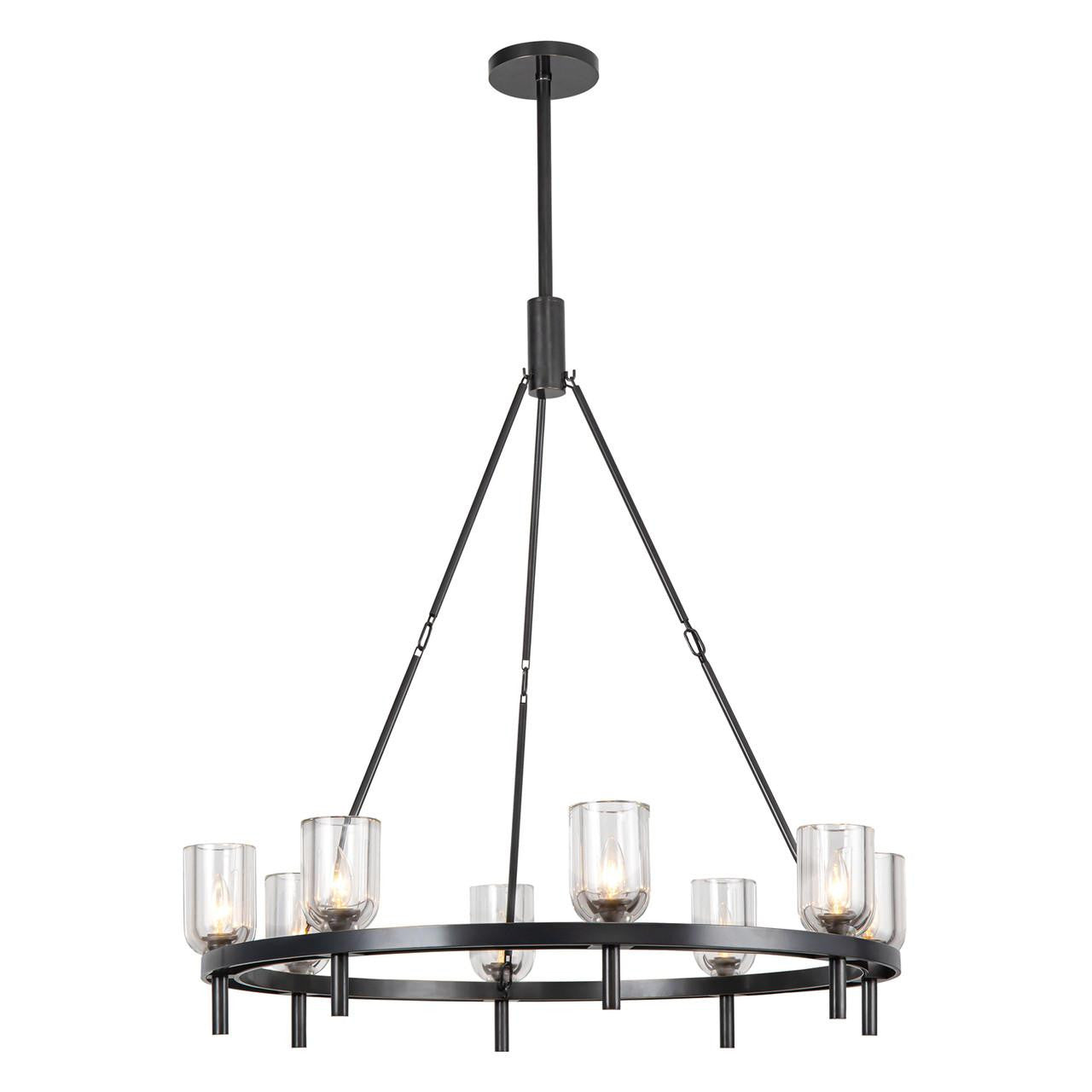 Lucian 8 Light Chandelier