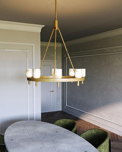 Lucian 8 Light Chandelier