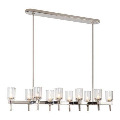 Lucian 10 Light Linear Pendant