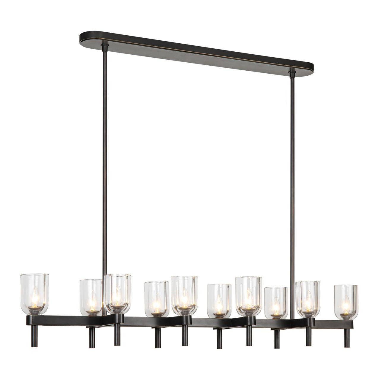 Lucian 10 Light Linear Pendant