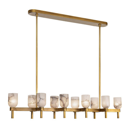 Lucian 10 Light Linear Pendant