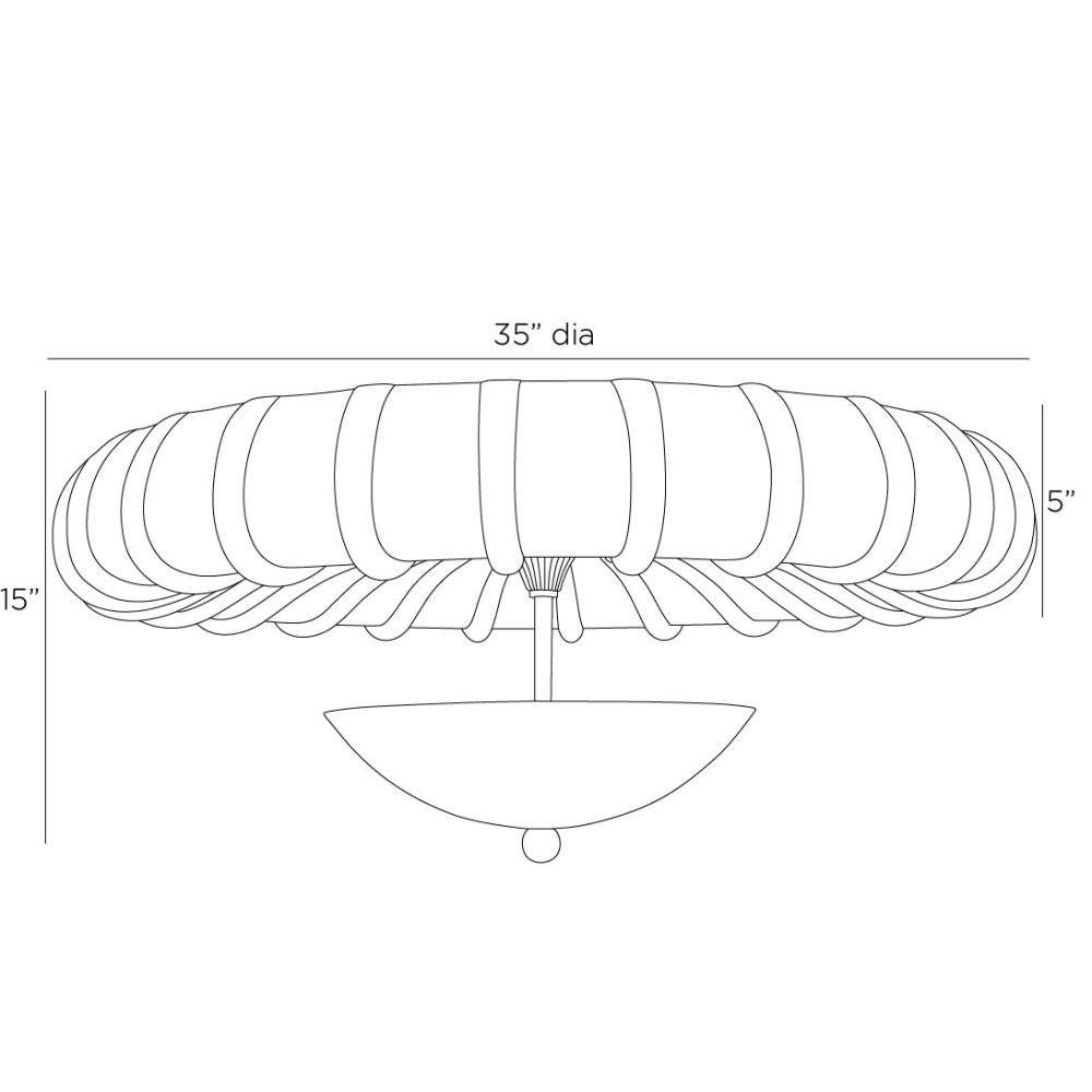 Camella Flush Mount