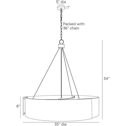 Dante Medium Chandelier