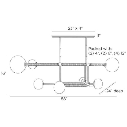Erica Linear Chandelier