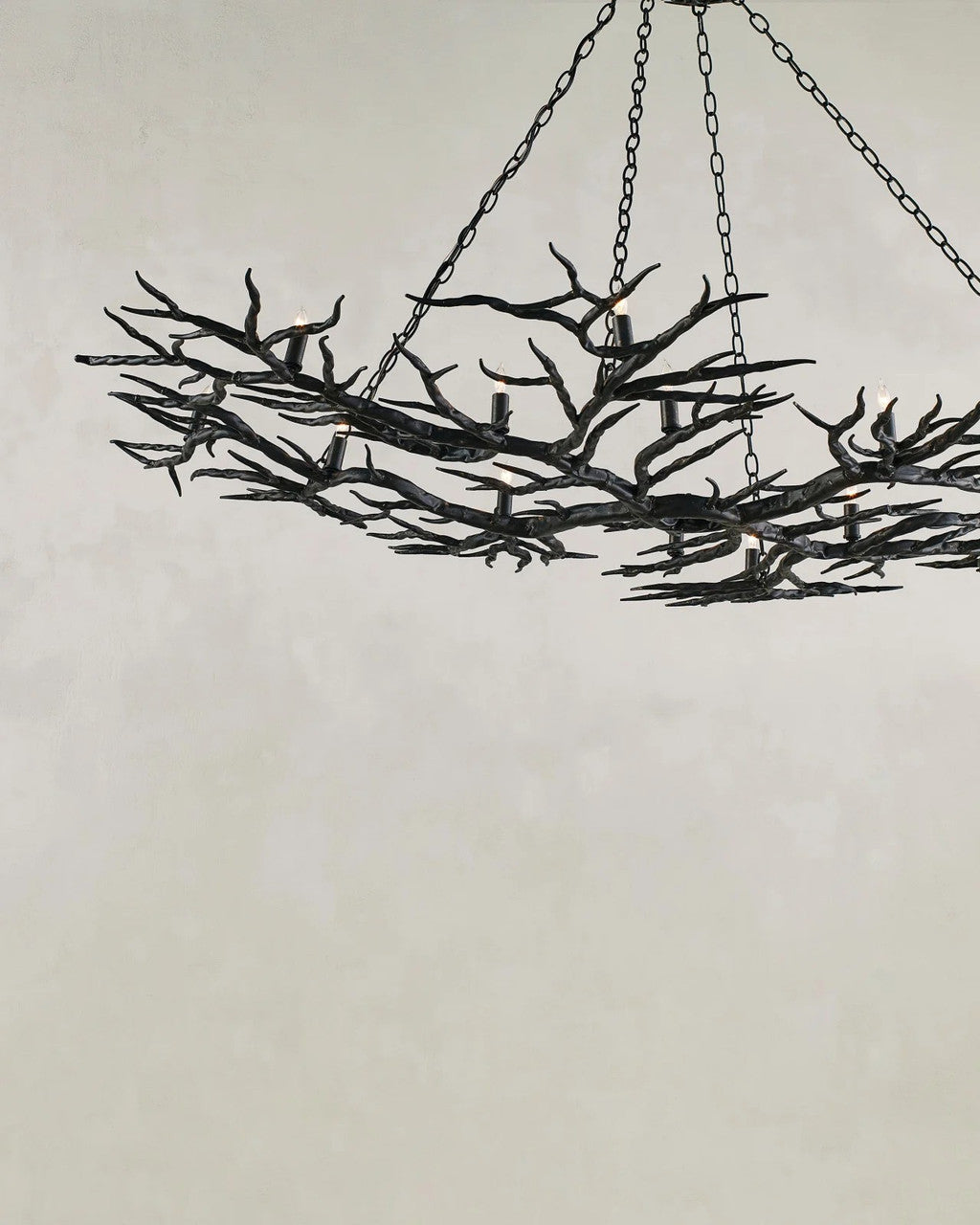 Rainforest Bronze Chandelier