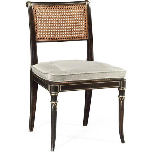 Jonathan Charles William Yeoward Linden Charcoal Wash Dining Side Chair (530121-SC-CHW) - Set of 2