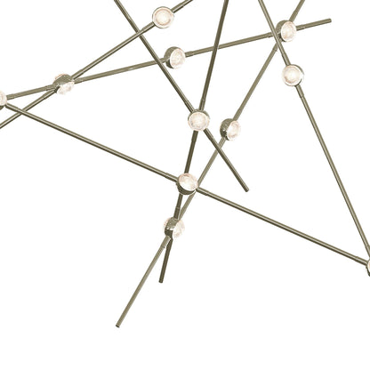 Constellation Aquila 37 1/4"W Satin Nickel LED Chandelier