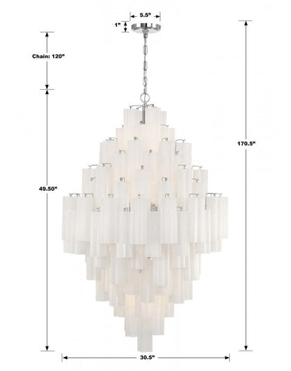 Addis 20 Light Chandelier
