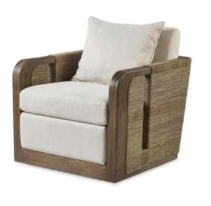 Century Furniture Tessuto Swivel Lounge Chair