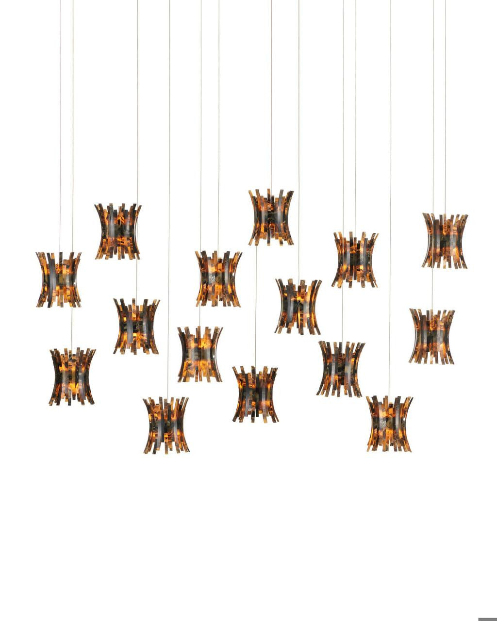Alsop 15-Light Linear Multi-Drop Pendant