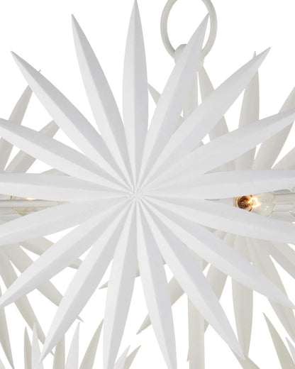 Bismarkia Medium White Chandelier