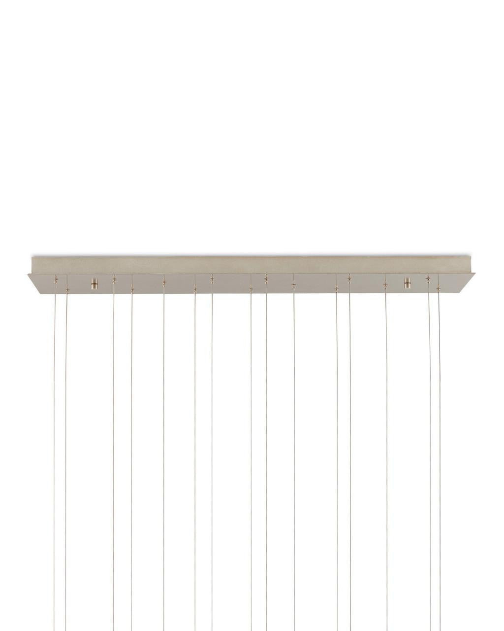 Daze 15-Light Linear Multi-Drop Pendant