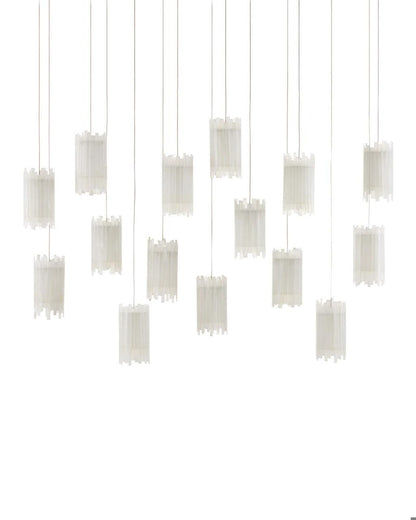 Escenia 15-Light Linear Multi-Drop Pendant