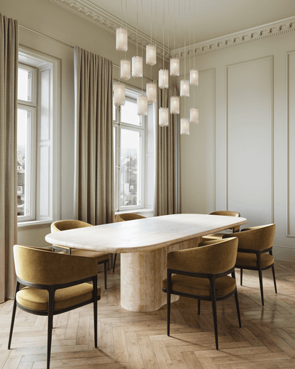 Escenia 7-Light Linear Multi-Drop Pendant