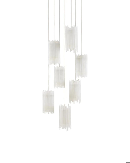 Escenia 7-Light Round Multi-Drop Pendant