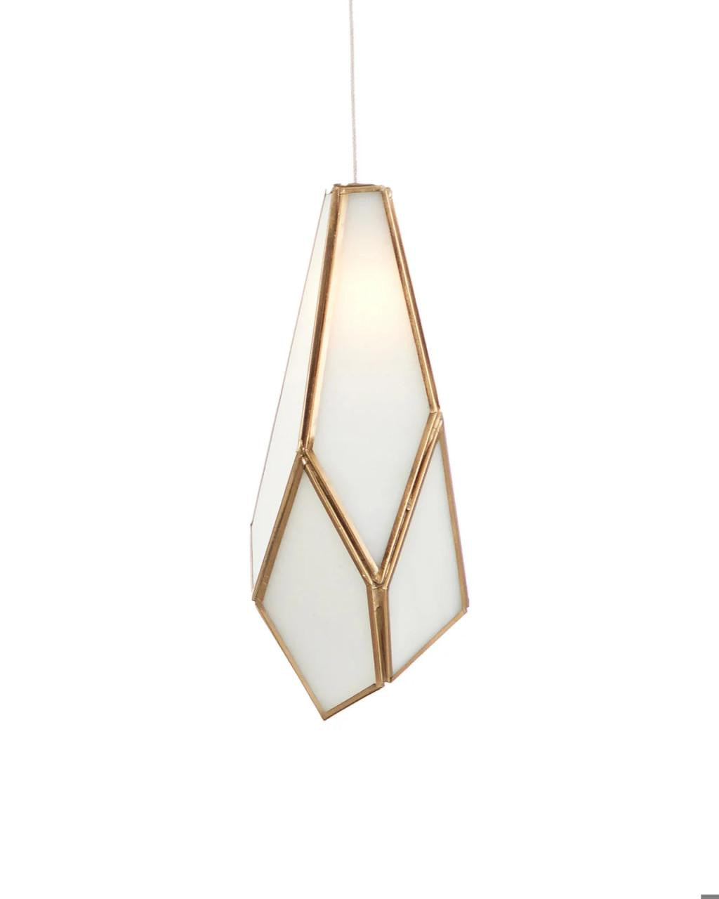 Glace White 30-Light Linear Multi-Drop Pendant