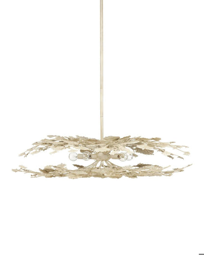 Maidenhair Cream Semi-Flush Mount