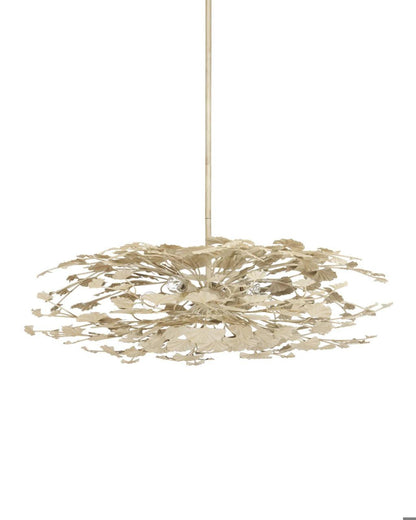 Maidenhair Cream Semi-Flush Mount