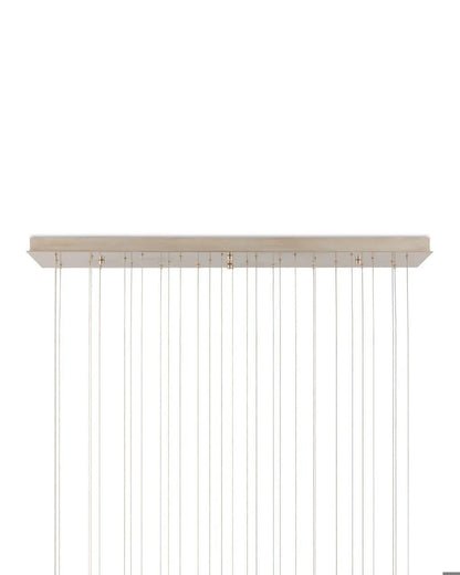 Medusa 30-Light Linear Multi-Drop Pendant