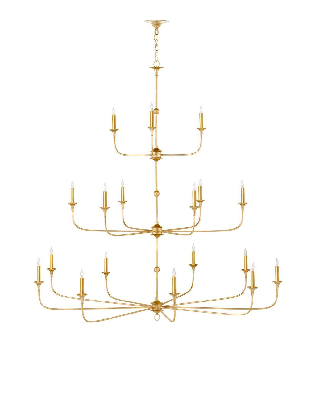 Nottaway Grande Bronze Chandelier