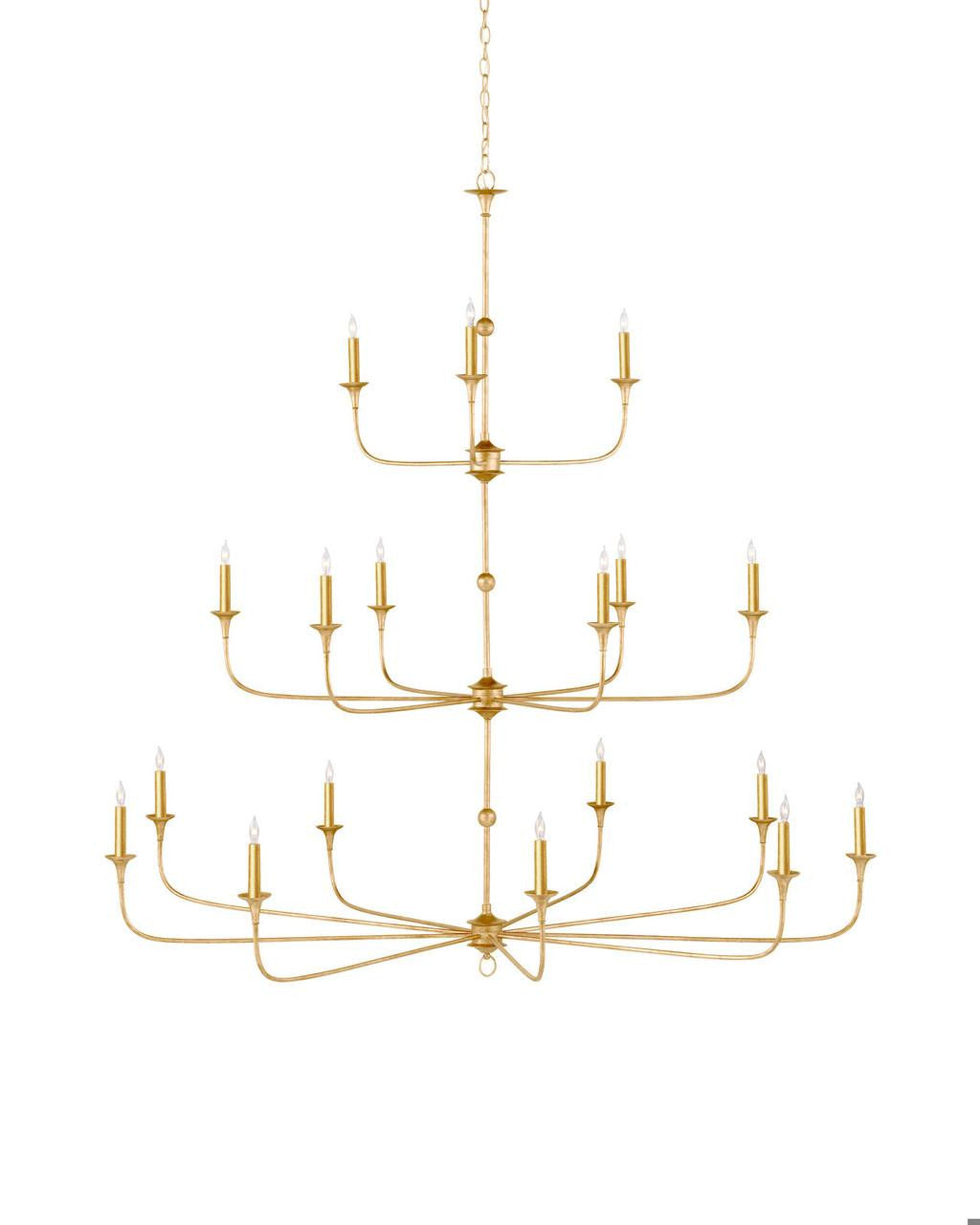 Nottaway Grande Bronze Chandelier