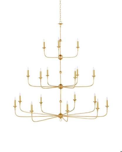 Nottaway Grande Bronze Chandelier