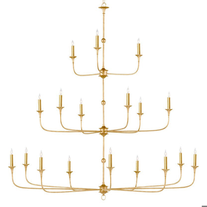Nottaway Grande Bronze Chandelier