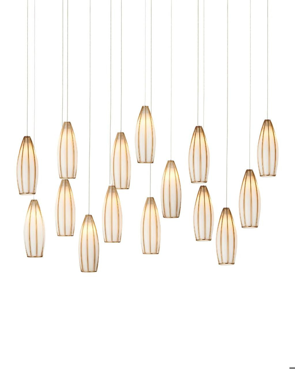 Parish 15-Light Linear Multi-Drop Pendant