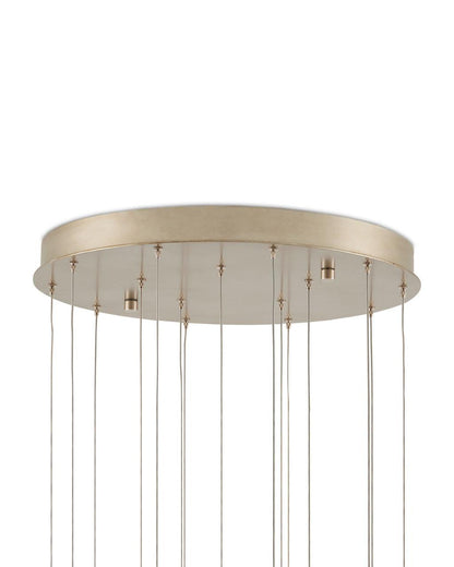 Posh 15-Light Round Multi-Drop Pendant