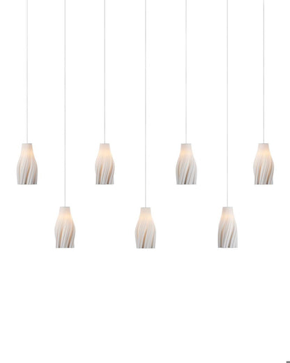 Posh 7-Light Linear Multi-Drop Pendant