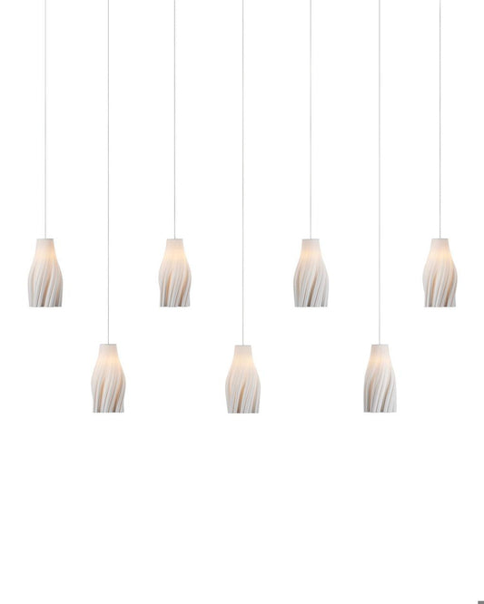 Posh 7-Light Linear Multi-Drop Pendant