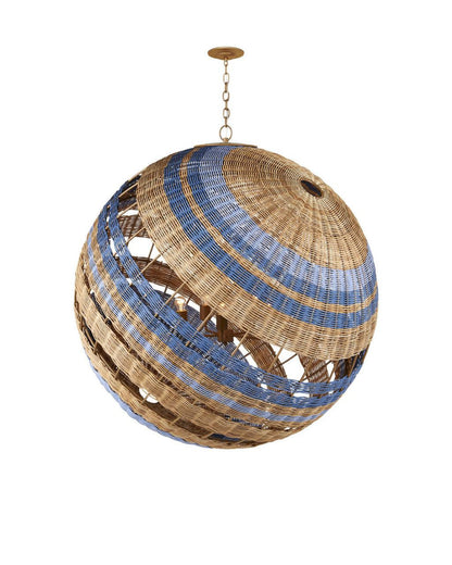 Senjyo Tilted Orb Chandelier