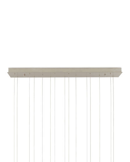 Virtu 15-Light Linear Multi-Drop Pendant