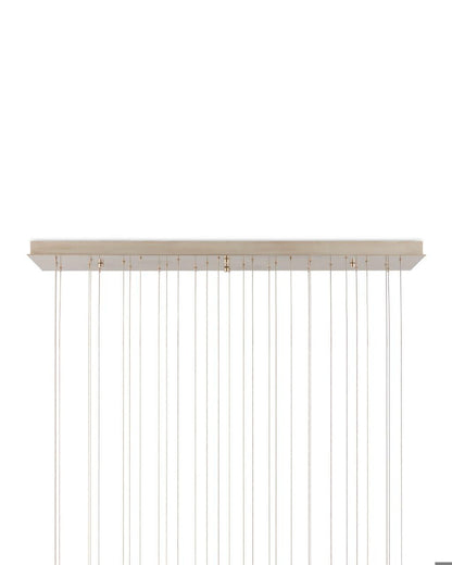 Virtu 30-Light Linear Multi-Drop Pendant