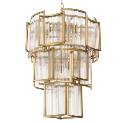 Jet Set 10 Light Chandelier