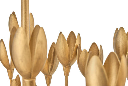 Flora Ten Light Linear Chandelier