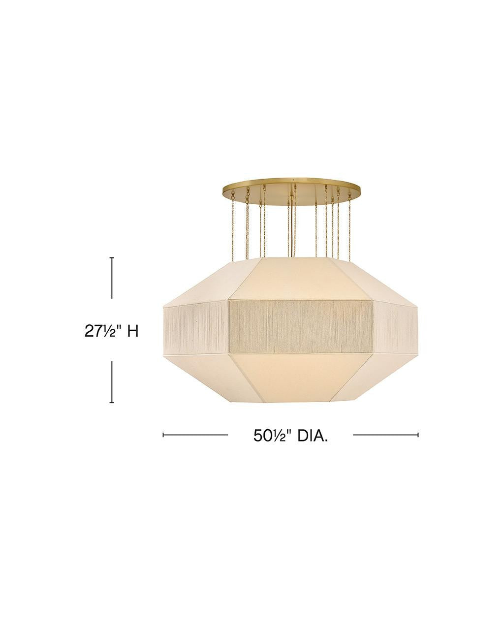 Lyla Large Convertible Chandelier