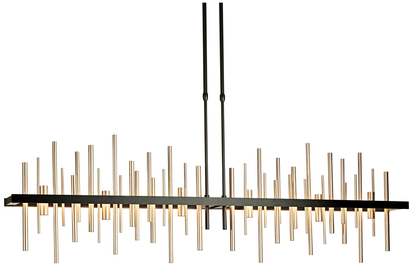 Hubbardton Forge Cityscape LED 52" Wide Soft Gold Pendant