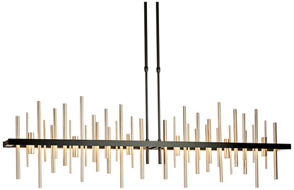 Hubbardton Forge Cityscape LED 52" Wide Soft Gold Pendant