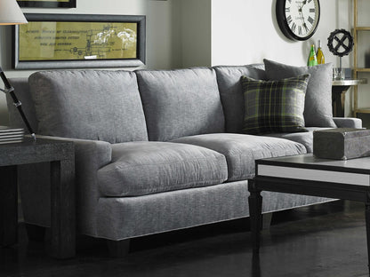 Smithfield 3-Seat Fabric Sofa with Nailhead Trim