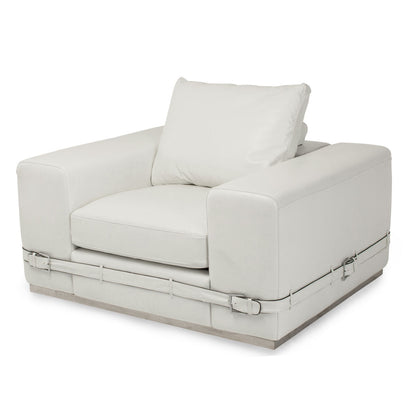 Michael Amini Mia Bella Ciras Leather Chair