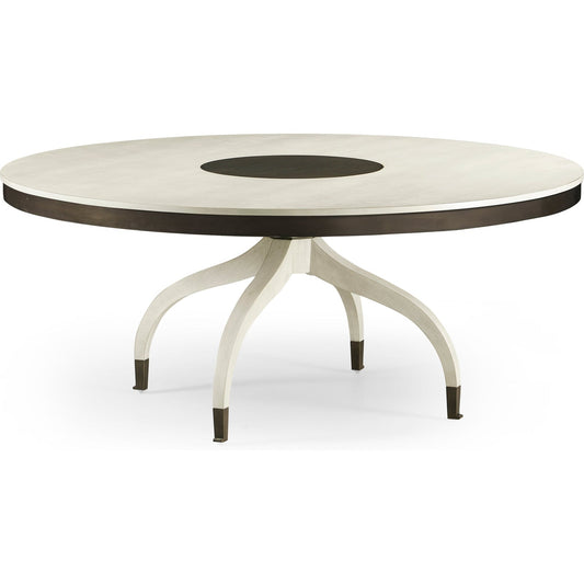 Jonathan Charles Lodestone Round 72" Dining Table (496034-72D-CWO)