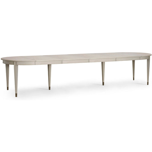 Jonathan Charles Synodic Swedish Dining Table (496095-140L-PEW)