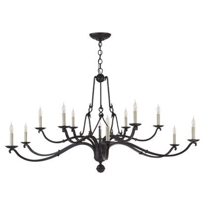 Allegra Large 2-Tier Chandelier