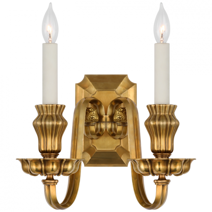 Falaise Double Sconce