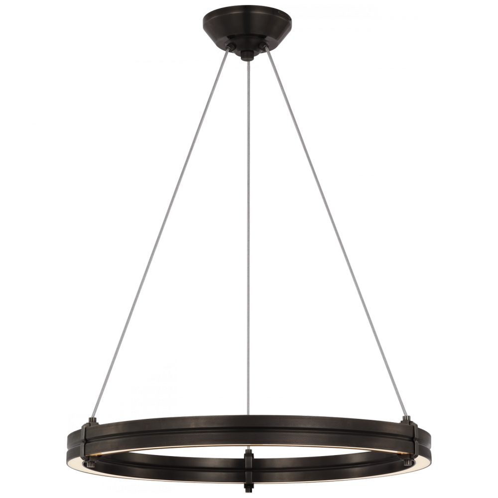 Paxton 24-in LED Ring Chandelier