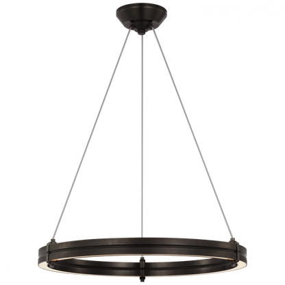 Paxton 24-in LED Ring Chandelier